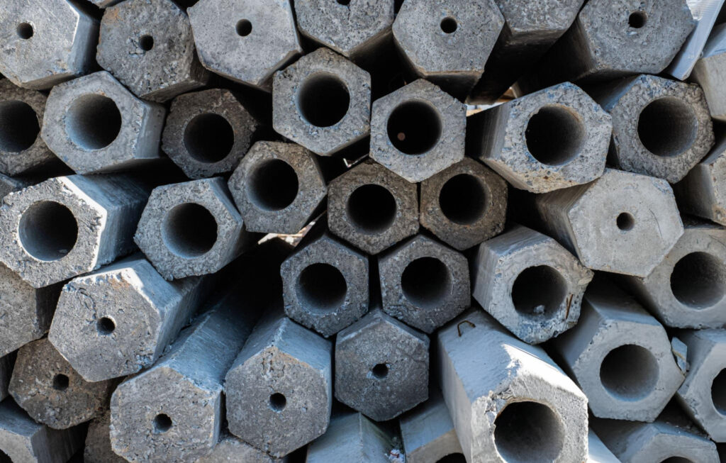 Pressed Concrete Pilings in Midland, TX